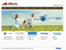 Tablet Screenshot of lanslide.com